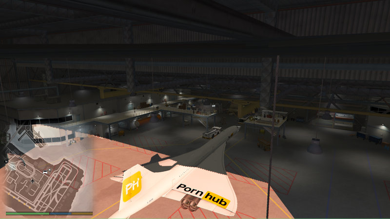 PornHub Livery для Aerospatiale-BAC Concorde