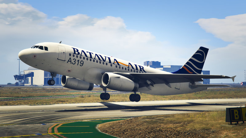 Livery Batavia Air "PK-YYC" Airbus A319