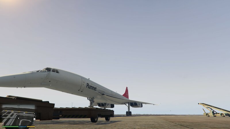 Ливрея Plummet Airlines для Aerospatiale-BAC Concorde