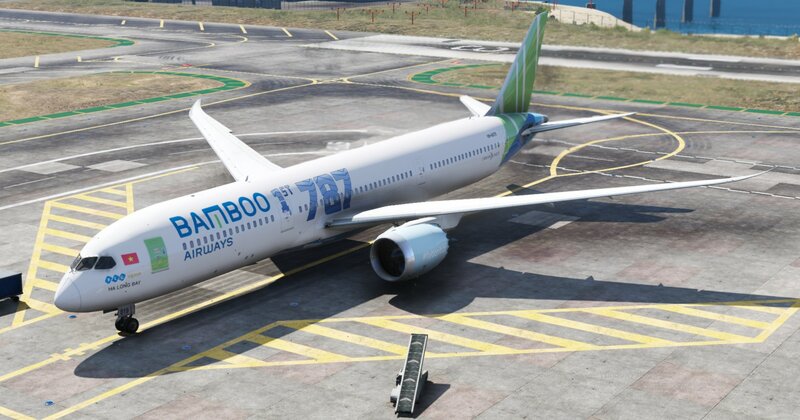 Boeing 787-9 Bamboo Airways "1st 787" Livery