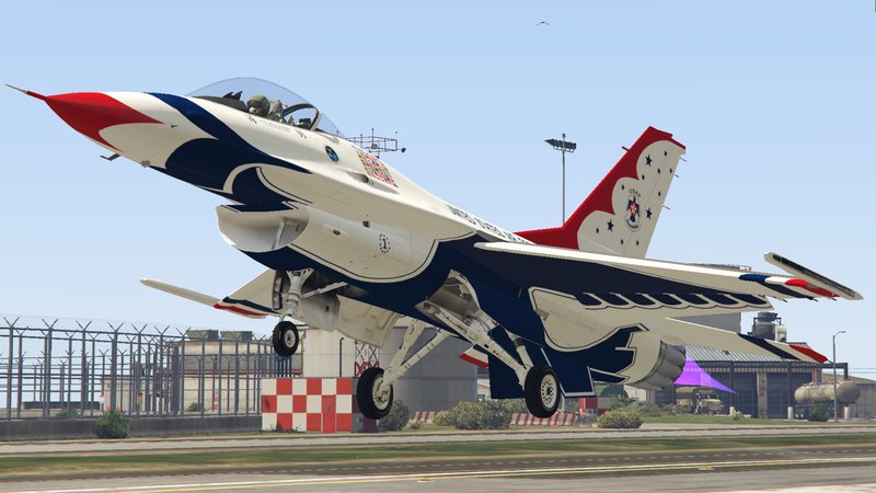 F-16C "US Thunderbirds" (Air Show configuration)