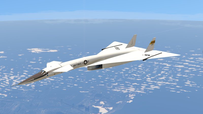 XB-70 Valkyrie (бомбардировщик с высокой скоростью Mach 3)
