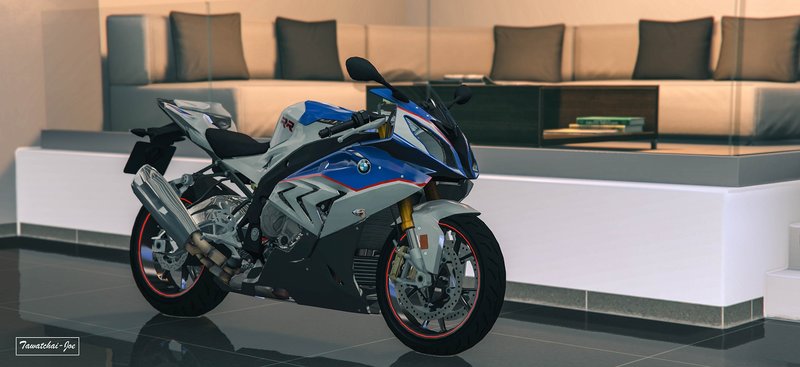 BMW S1000RR 2016 -2017 [Add-Ons | Template]