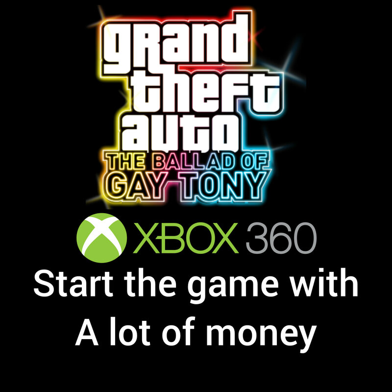 GTA TBOGT | Xbox 360 - Сохранение игры | Начните игру с большим количеством денег
