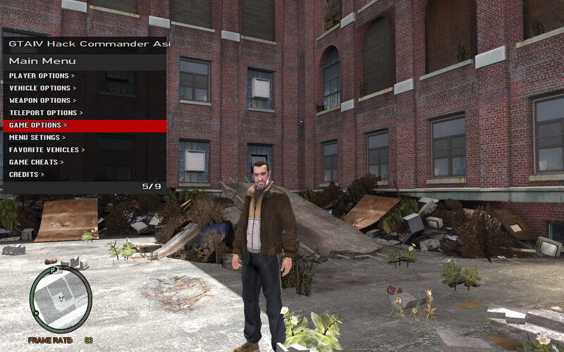 GTA IV Trainer Asi v1.0.5.0