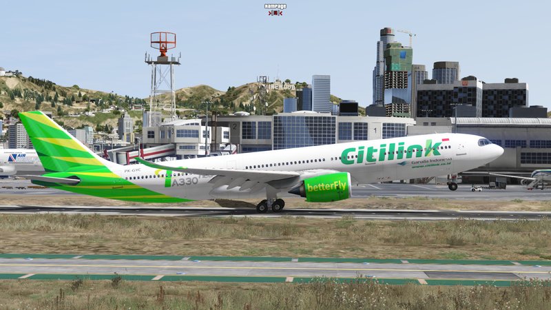 LIVERT LION AIR A330-900 NEO CITILINK PK GYC