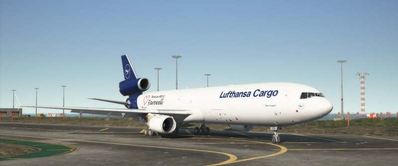 MD-11F Lufthansa Cargo (Спасибо прощанию с MD-11)