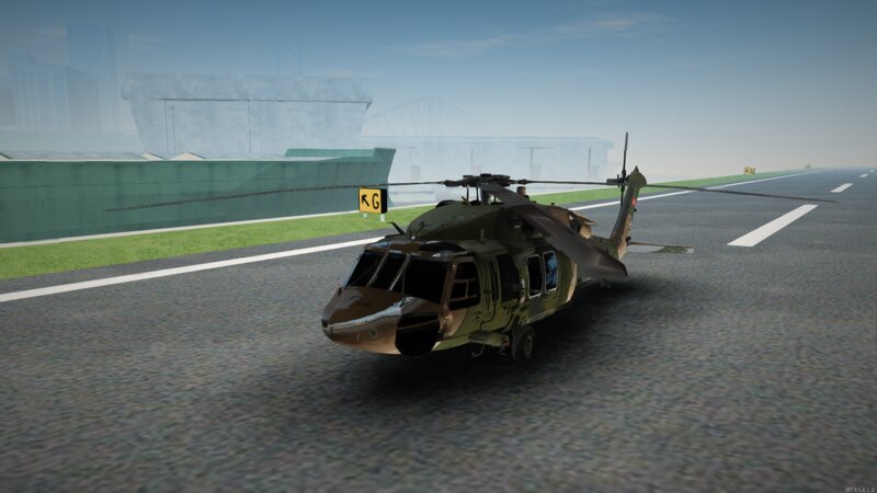 Kara Kuvvetleri UH60A Sikorsky Modu