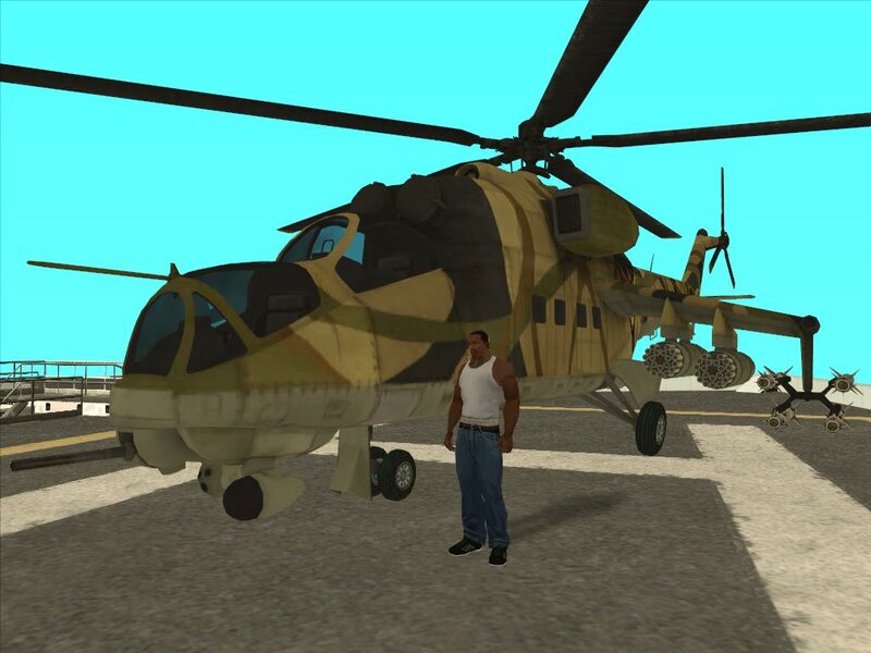 Anaconda (Mil Mi-35) с противовоздушной конфигурацией