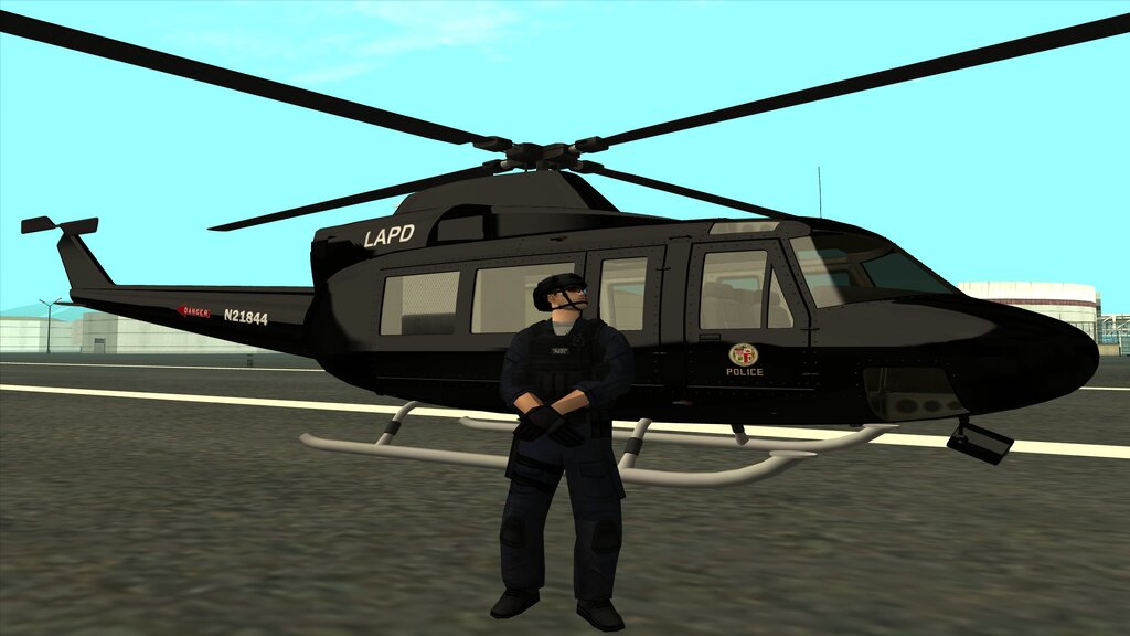 LAPD/LSPD Bell 412 EP [Standard/Vehfuncs]