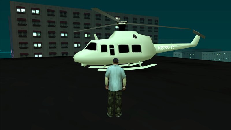GTA III Escape Chopper As Maverick