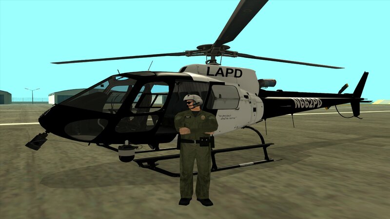 LAPD/LSPD Eurocopter AS350 [Vehfuncs]