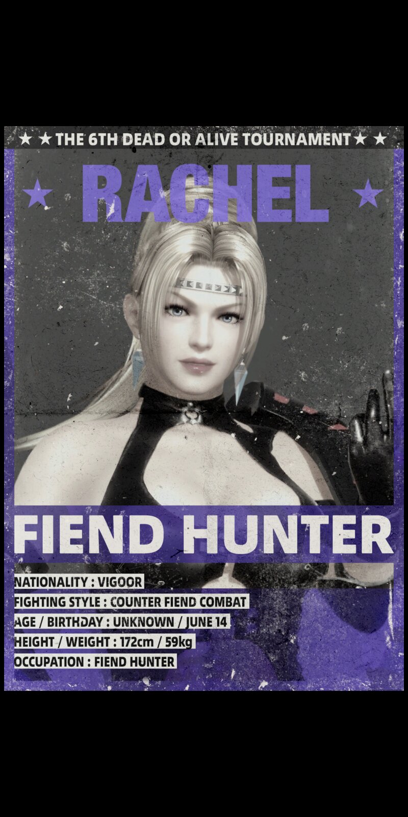 Dead Or Alive 6 Animation - Rachel