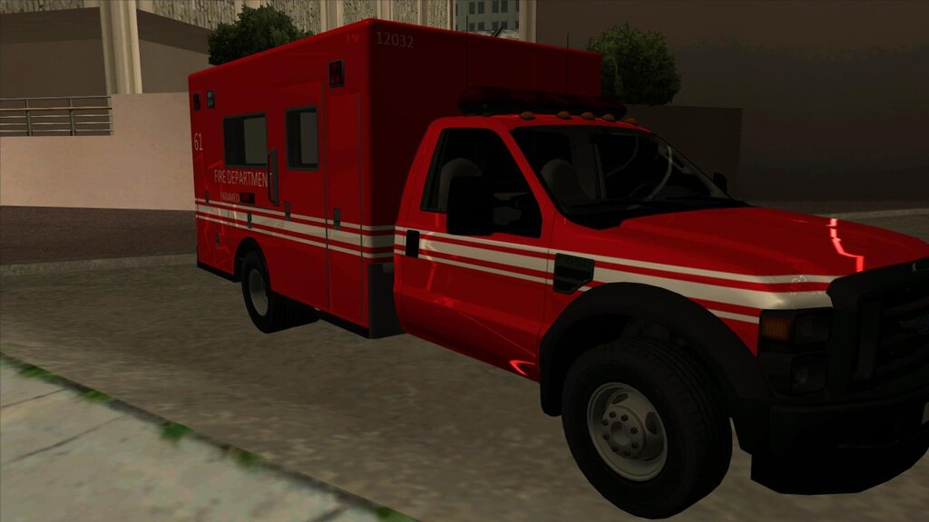 Ford F-550 Ambulance Pack
