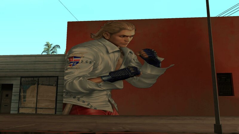 Муралы Стива Фокса (TEKKEN)