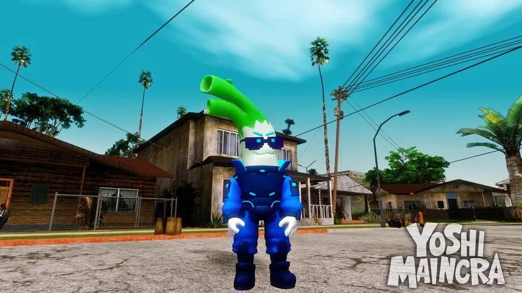 Cyberleeek HD Cartoon (GTA SA Skin)