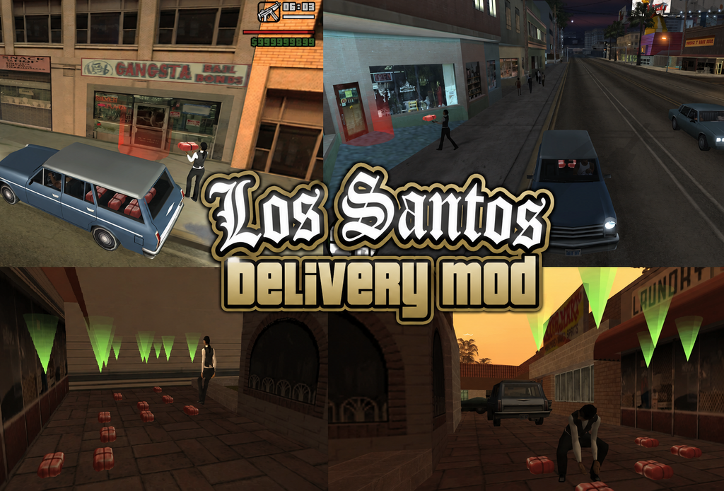 Los Santos Delivery Mod