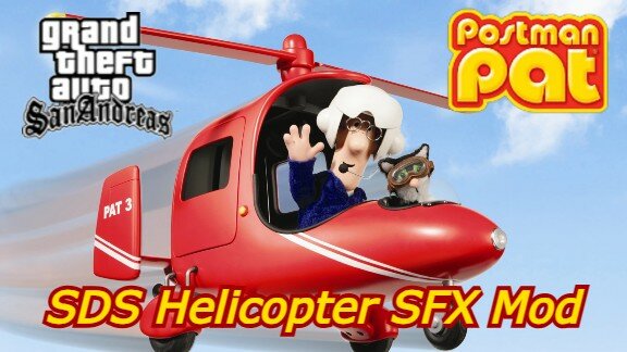 Postman Pat SDS Helicopter SFX Mod