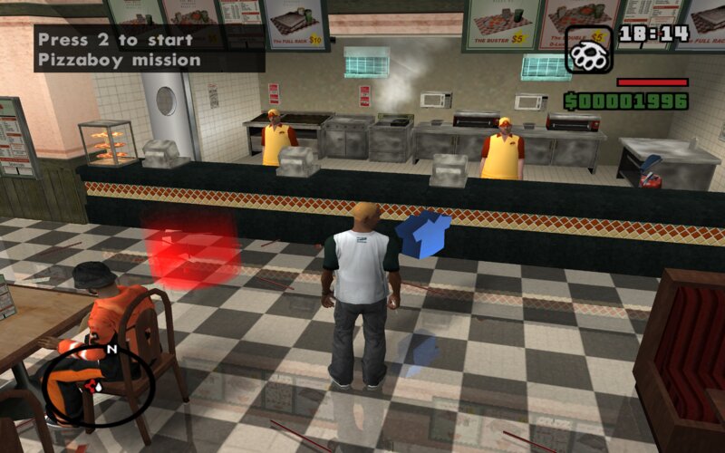 Pizzaboy sub-mission