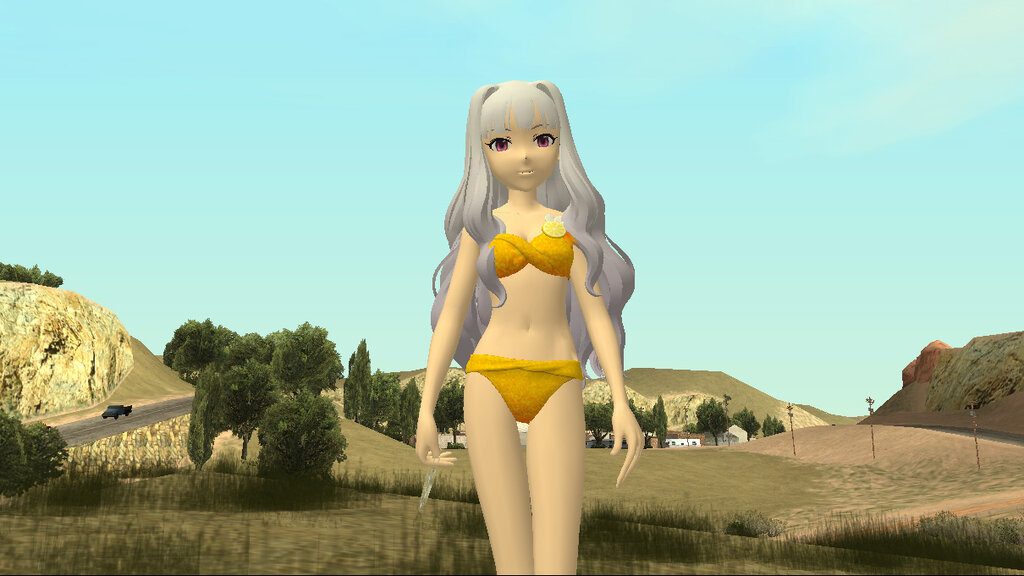 Takane Shijou Sun Shining Swimsuit (Idolmaster Starlit Season)