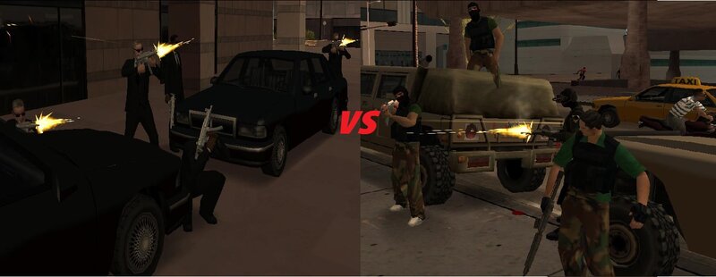 SARF vs CIA (DYOM)