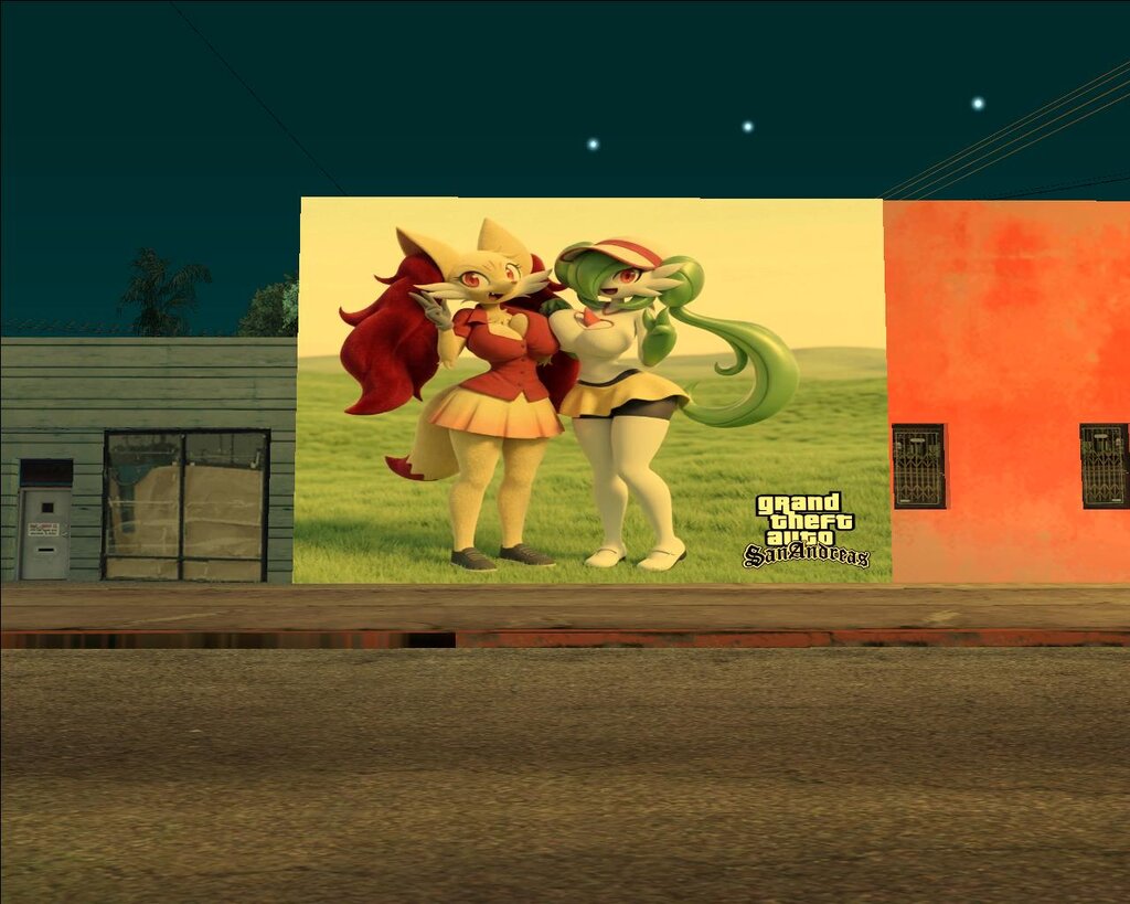 Waifu Mural v3