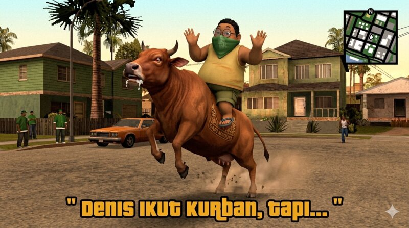 Denis ikut kurban, tapi...(DYOM)