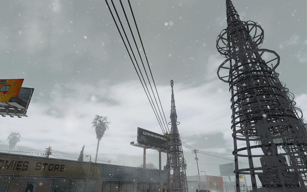 Watts Towers_Snow