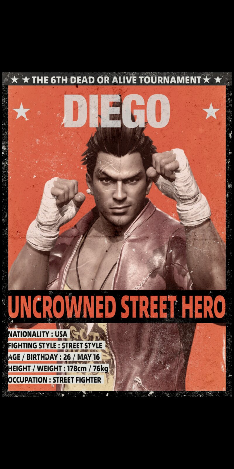 Dead Or Alive 6 Animation - Diego