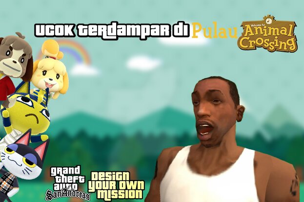 Ucok Топит На Острове Animal Crossing (DYOM)