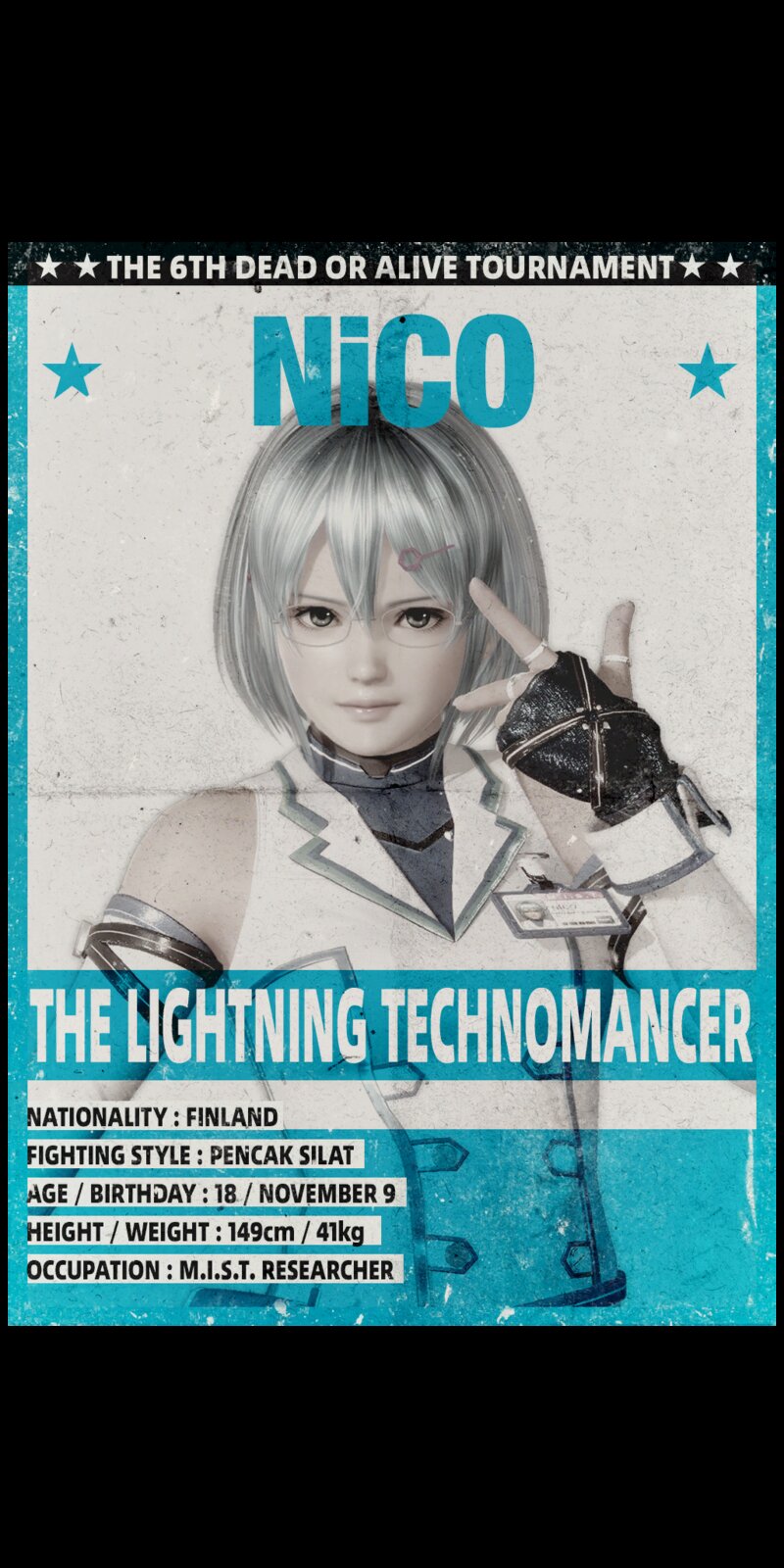 Dead Or Alive 6 Animation - NiCO