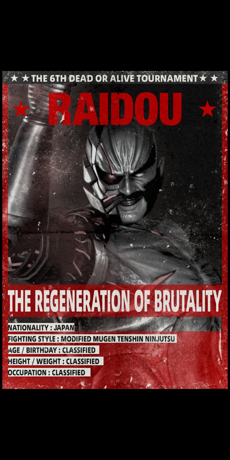 Dead Or Alive 6 Animation - Raidou