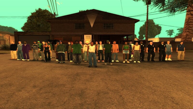 Life Goes On But GTA SA (DYOM)
