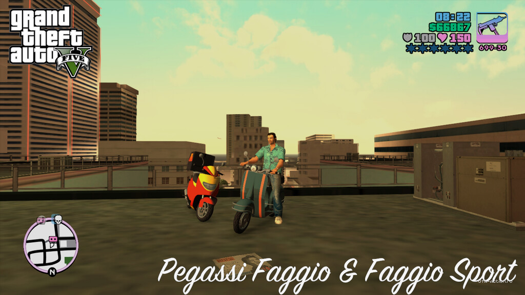 Pegassi Faggio & Faggio Sport - GTA V