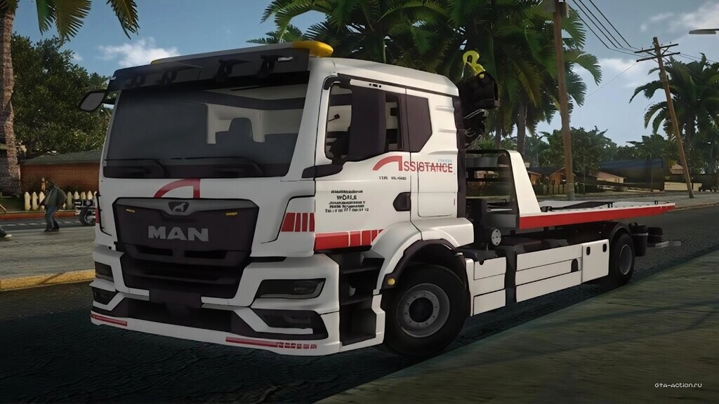 2022 MAN TGS Functional Platform Towtruck Venezuela