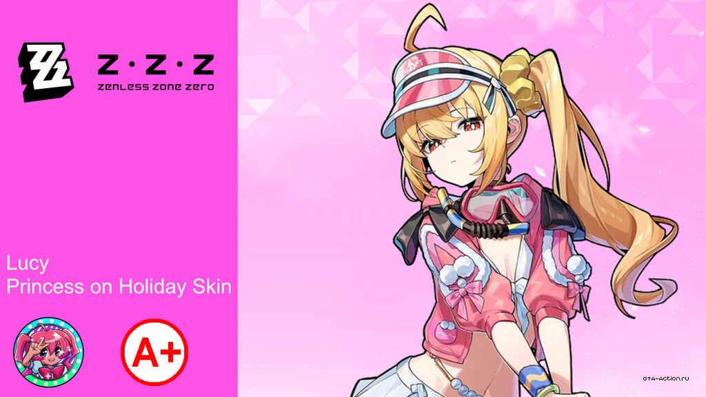 Lucy (Princess on Holiday) from Zenless Zone Zero [Perfect Fixed]