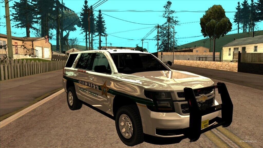 Orange County Chevy Tahoe Police Car