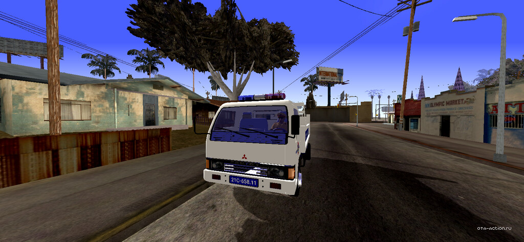 Vietnamese Traffic Police Truck V3