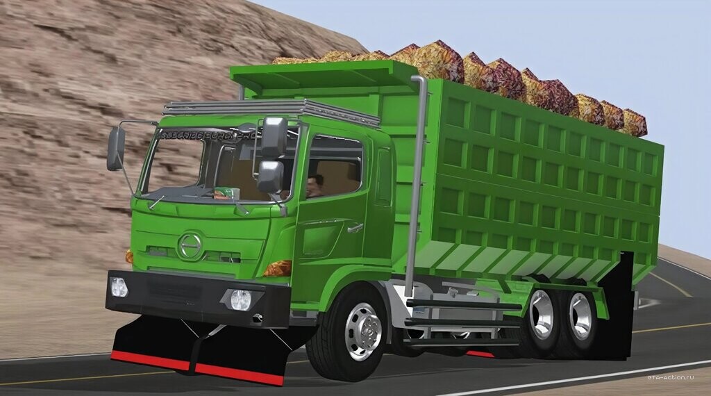 Hino 500 Dump Truck Indonesia