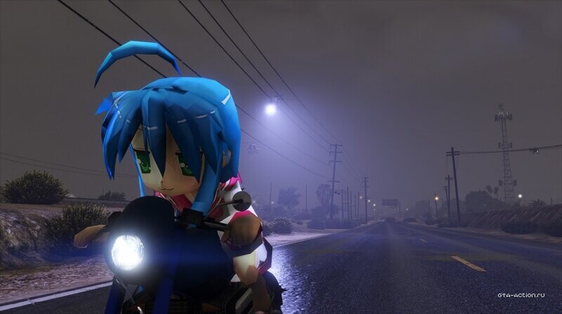 Konata Izumi (Lucky Star) Addonped