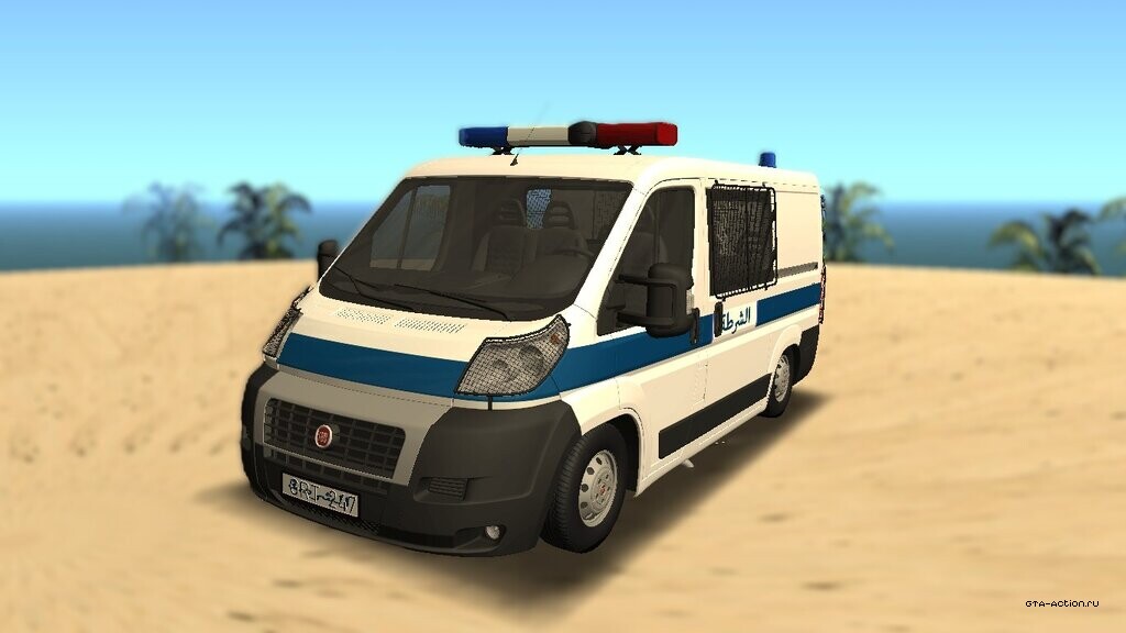 Algerian Police Fiat Ducato