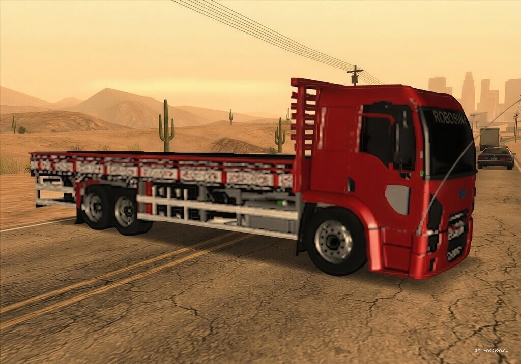 2012 Ford Cargo Flatbed Truck