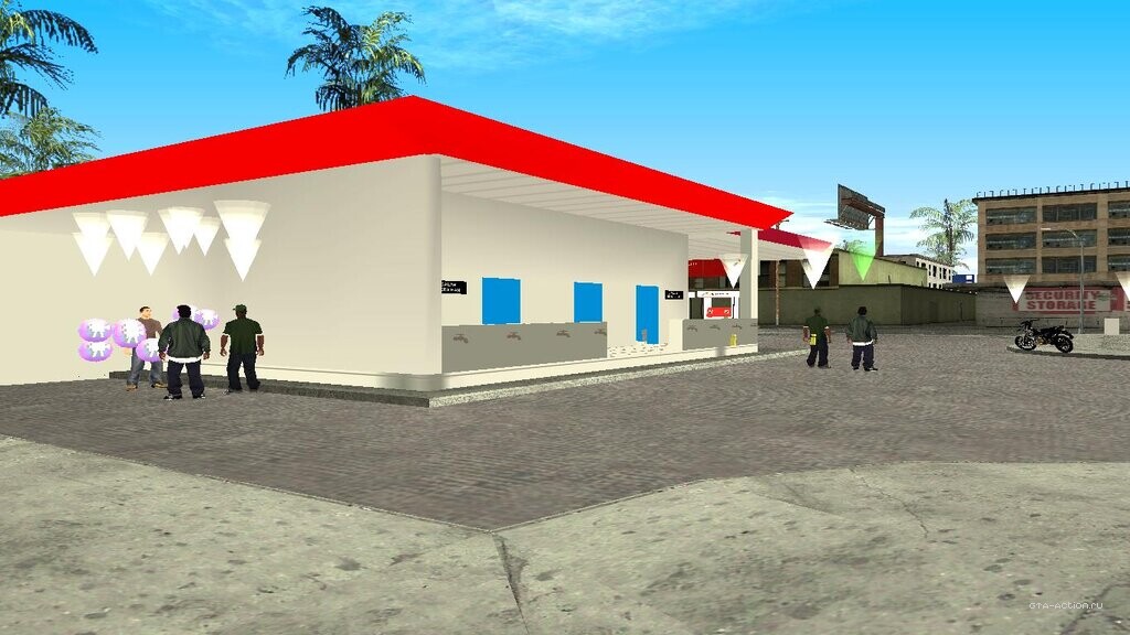 Sweet Kerja Jadi Pegawai SPBU (DYOM)