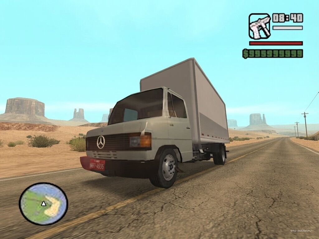 2005 Mercedes-Benz 710 Plus Box Truck