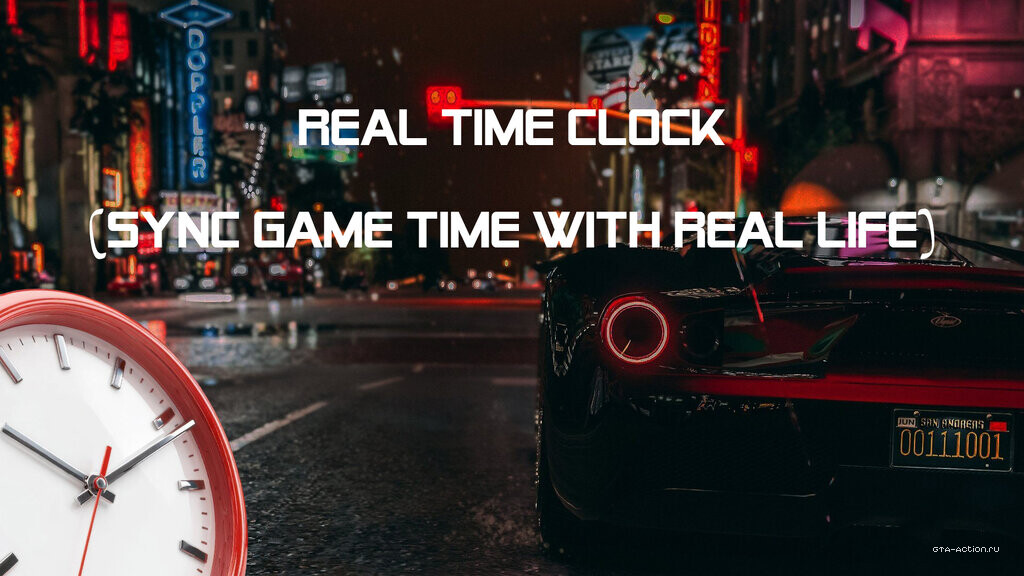 Real Time Clock (Sync Game Time with Real Life)