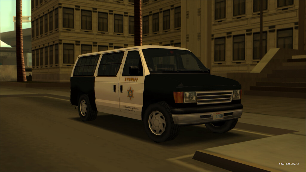1992 Vapid Speedo Los Santos Sheriff Department (SA Style)