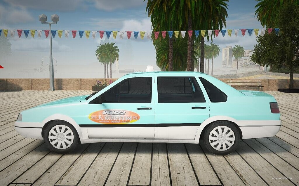 Shanghai Taxi – Volkswagen Santana 2000