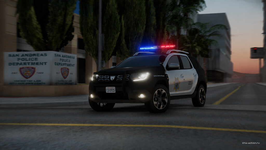 2020 Dacia Duster - USA Police Version