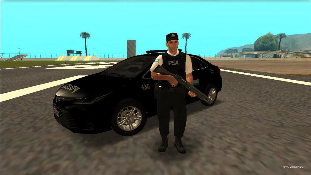 Toyota Corolla Policía de Seguridad Aeroportuaria