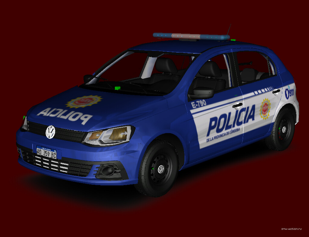 Volkswagen Gol Cordoba Police